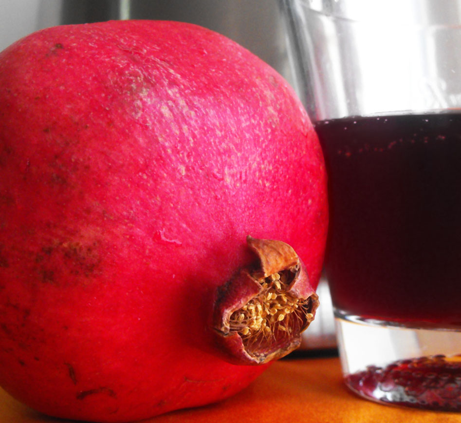 pomegranate breakfast Monday September 29 2014 2