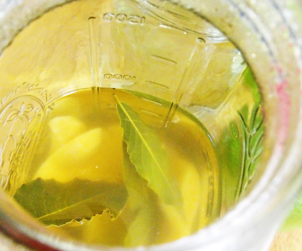 pineapple ginger bay leaf tea