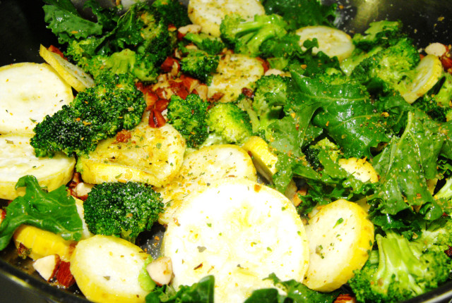 broccoli kale yellow squash blended soup